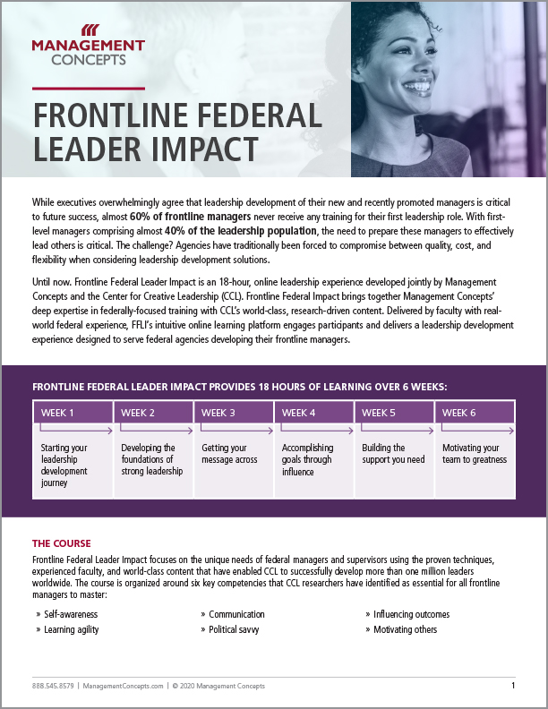 Frontline Federal Leader Impact